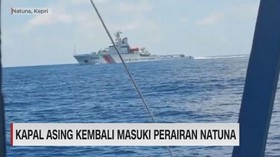 VIDEO: Kapal Asing Kembali Masuki Perairan Natuna