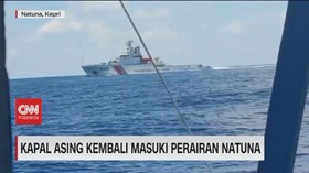 VIDEO: Kapal Asing Kembali Masuki Perairan Natuna