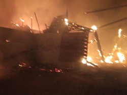 Gudang Ikan Terbakar di Medan Belawan, 8 Mobil Damkar Dikerahkan