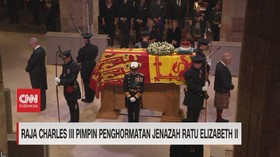 VIDEO: Raja Charles III Pimpin Penghormatan Jenazah Ratu Elizabeth II