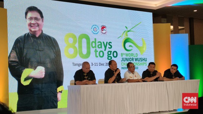 PB Wushu Indonesia mematok target meraih empat medali emas dalam Kejuaraan Dunia Wushu Junior 2022 yang berlangsung pada 3-11 Desember di Tangerang, Banten.