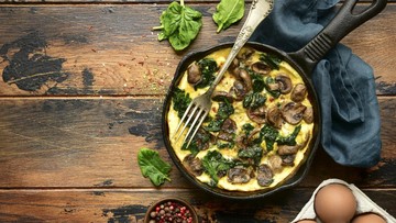 RESEP DADAR TELUR JAMUR SAUS JAHE