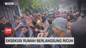 VIDEO: Eksekusi Rumah Berlangsung Ricuh