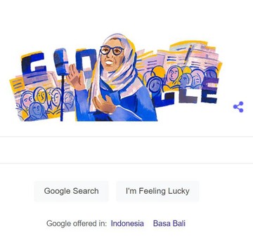 Google Doodle Hari Ini Kenang Kelahiran HR Rasuna Said, 'Sang Singa Betina' Pahlawan Perempuan Indonesia