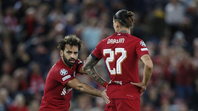 Penyerang Liverpool Darwin Nunez viral di media sosial karena gagal mencetak gol mudah ke gawang Ajax Amsterdam di Liga Champions.