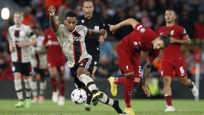 Darwin Nunez tetap jadi sasaran bully netizen meski Liverpool menang 2-1 atas Ajax Amsterdam pada matchday kedua di Liga Champions.