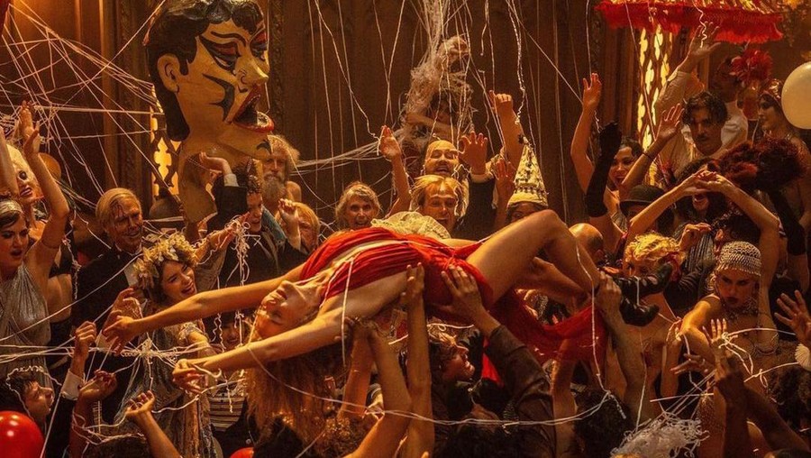 Margot Robbie di film Babylon