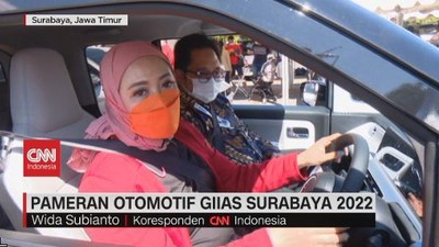 VIDEO: Pameran Otomotif GIIAS The Series 2022 di Surabaya
