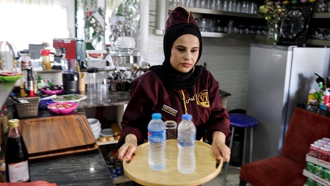FOTO: Restoran Sabaia di Jalur Gaza, Dari Perempuan untuk Perempuan