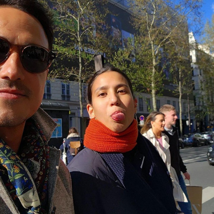 <p>Meski sebagian besar mengatakan bahwa adik perempuannya itu mirip dengan Raisa, banyak juga yang mengatakan bahwa Gaia mirip dengan Pevita Pearce. (Foto: Instagram@hamishdw)</p>