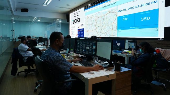 Flood Control System, DKI Jakarta Pantau Banjir Real Time - Vimarsana News