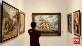 FOTO: Gedorart, Pameran Seni Lukis Seniman Betawi di Depok