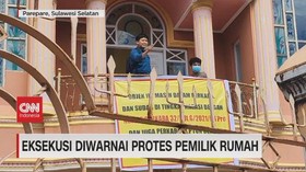 VIDEO: Eksekusi Diwarnai Protes Pemilik Rumah