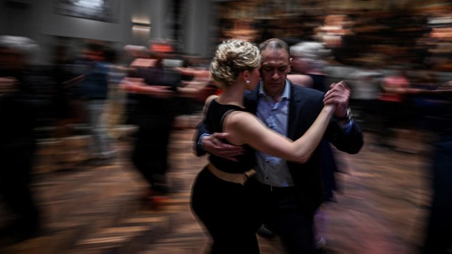 FOTO: Festival Tarian Tango Dunia Kembali Digelar di Argentina