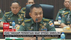 VIDEO: KSAD Tanggapi Permintaan Maaf Effendi Simbolon