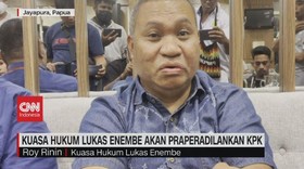 VIDEO: Kuasa Hukum Lukas Enembe Akan Praperadilankan KPK