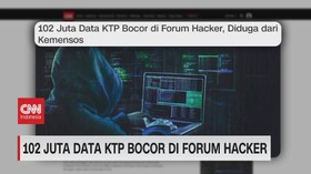 VIDEO: 102 Juta Data KTP Bocor di Forum Hacker