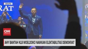 VIDEO: AHY Bantah KLB Moeldoko Naikkan Elektabilitas Demokrat