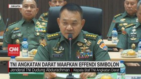 VIDEO: TNI AD Maafkan Effendi Simbolon