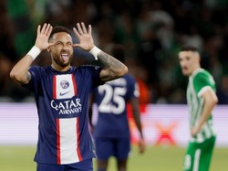 Neymar Jengkel Banget! Dikartu Kuning karena Rayakan Golnya