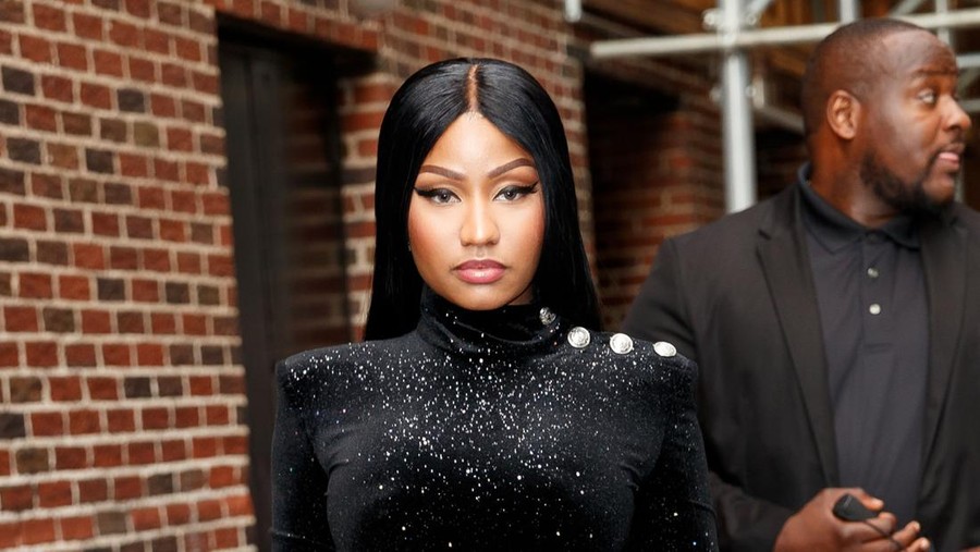 NEW YORK, NY - AUGUST 13:  Nicky Minaj on August 13, 2018 in New York City.  (Photo by Gotham/GC Images)