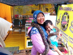 Komentar Anak PAUD di Festival Flona 2022: Ular Ternyata Lembut