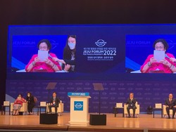 Desak Perdamaian, Megawati Berseru Hentikan Perang dari Jeju Korsel