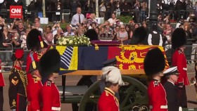 VIDEO: Momen Mendiang Ratu Elizabeth II Dibawa ke Westminster Hall