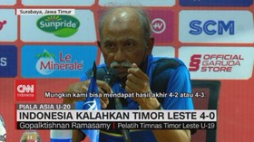 VIDEO: Timnas Indonesia Kalahkan Timor Leste 4-0