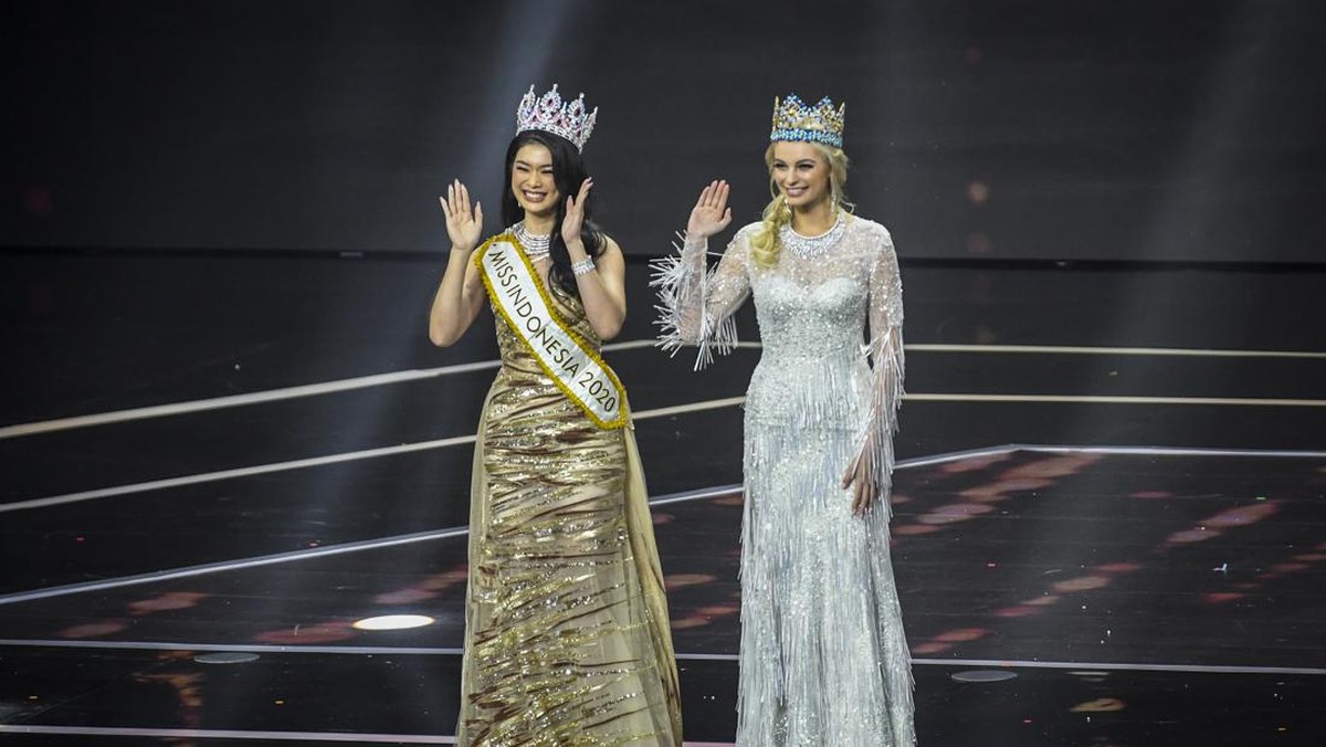 FOTO: Anggun Gerak Audrey Vanessa Sabet Mahkota Miss Indonesia 2022
