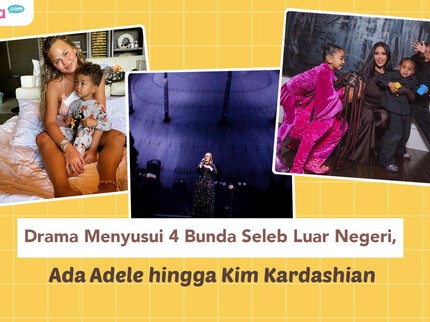 Drama Menyusui 4 Bunda Seleb Luar Negeri, Ada Adele hingga Kim Kardashian