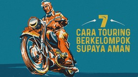 INFOGRAFIS: 7 Cara Touring Berkelompok Supaya Aman