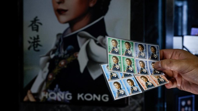 FOTO: Mengenang Ratu Elizabeth II di Museum Victoria City Hong Kong