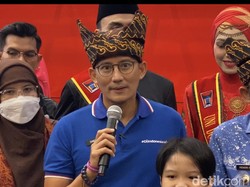 Ditanya Soal Pilpres, Sandiaga Uno: Anies dan Prabowo adalah Masa Lalu