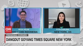 VIDEO: Trending Corner: Dangdut Goyang Times Square New York