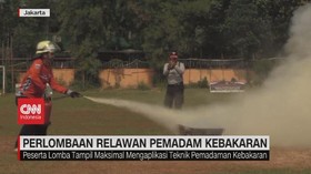 VIDEO: Perlombaan Relawan Pemadam Kebakaran