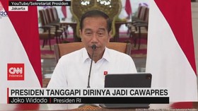 VIDEO: Presiden Tanggapi Dirinya Jadi Cawapres