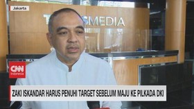 VIDEO: Zaki Iskandar Harus Penuhi Target Sebelum Maju ke Pilkada DKI