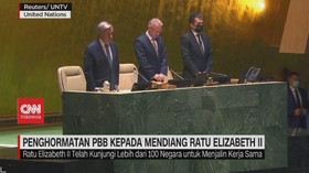 VIDEO: Penghormatan PBB kepada Mendiang Ratu Elizabeth II