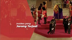 Bikin Kaget, Pengawal Kerajaan Pingsan saat Jaga Peti Mati Ratu Elizabeth II