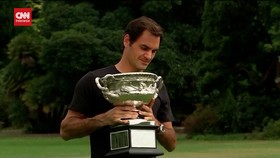 VIDEO: Petenis Roger Federer Gantung Raket Karena Alasan Kesehatan