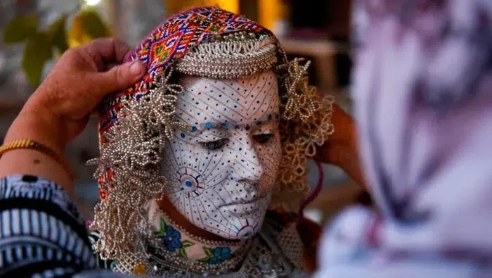 Unik! Wajah Pengantin Perempuan di Negara Ini Akan Dilukis Jelang Pernikahan, Apa Maknanya?