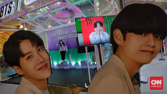 FOTO: Keseruan Foto Bareng BTS x Gojek