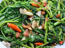 Resep Oseng-oseng Kangkung Ikan Peda, Murah Meriah