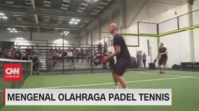 VIDEO: Mengenal Olahraga Padel Tennis