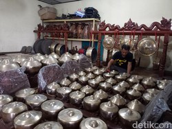 Mengintip Produksi Gamelan yang Ditetapkan Warisan Budaya Tak Benda UNESCO
