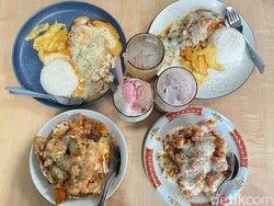 Raya Chicken: Ada Crispy Chicken Mozarella Mantap di Kafe dalam Rumah