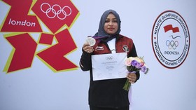 Terima Medali Perak Olimpiade, Citra Febrianti Puji Perhatian Jokowi