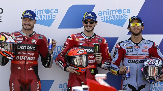 Live streaming MotoGP Aragon 2022 yang berlangsung pada Minggu (18/9) malam dapat disaksikan di CNNIndonesia.com.