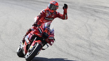 Update Eksklusif Olahraga CNN : Bagnaia Berharap Magis MotoGP Aragon, Ngebet Ngalahin Marquez